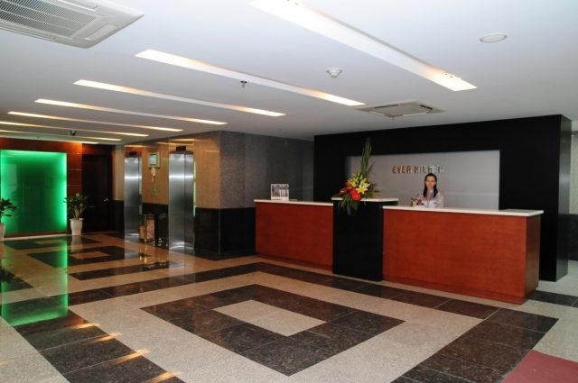 Sảnh Lobby khang trang