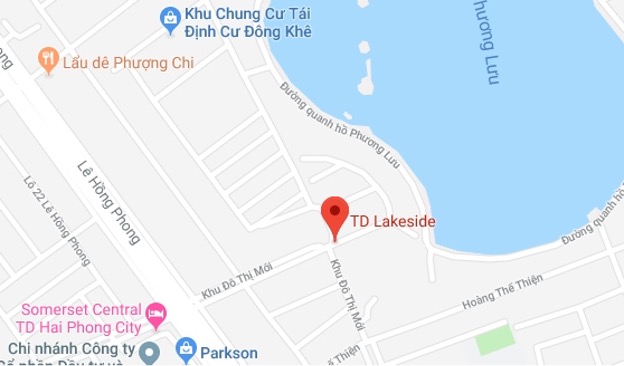 Vị trí siêu đắc địa của dự án TD Lakeside