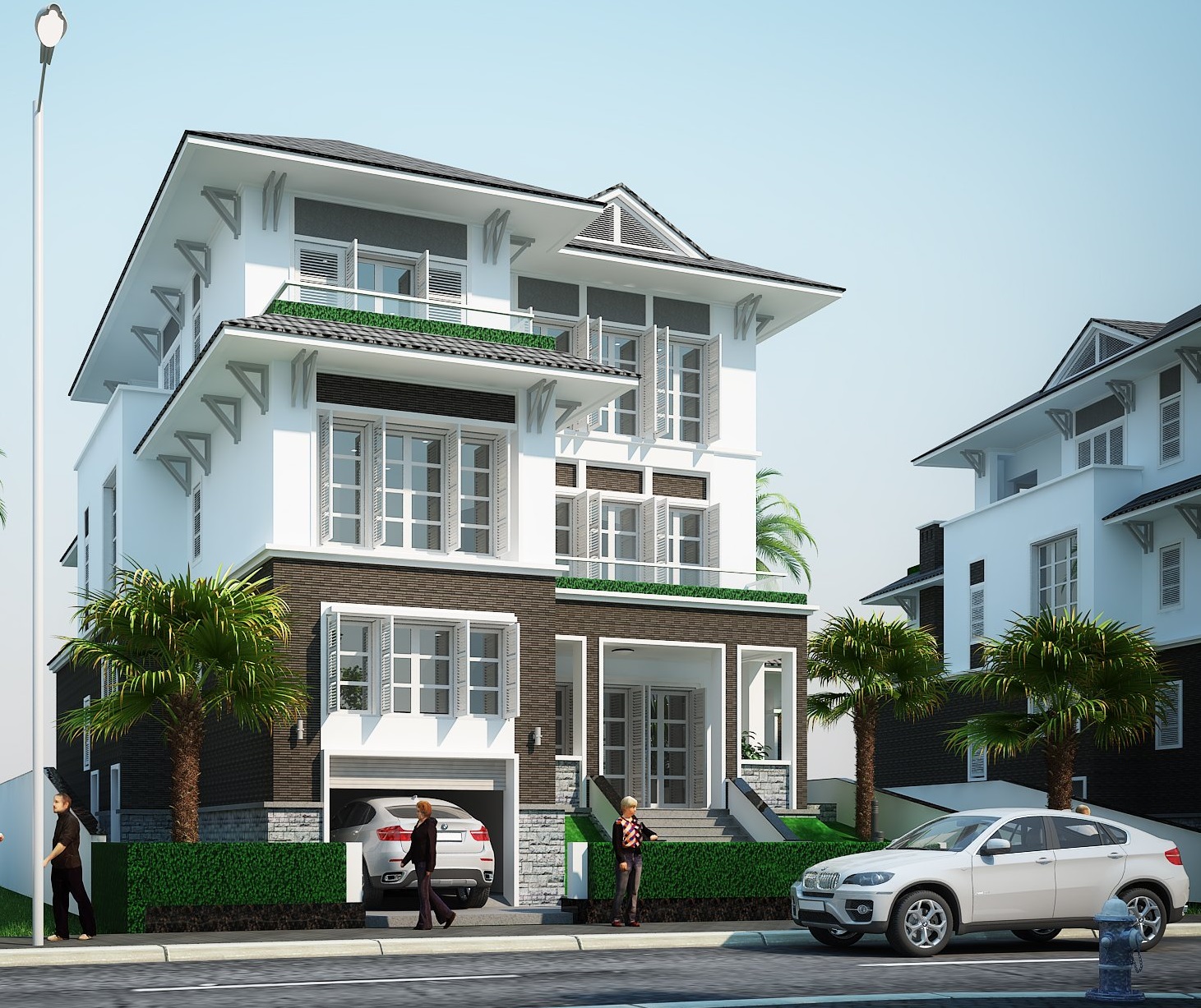 Biệt thự - Nhà phố