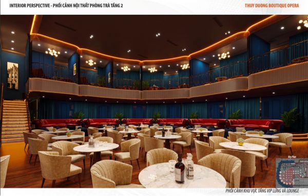 Phối cảnh tầng vip lửng