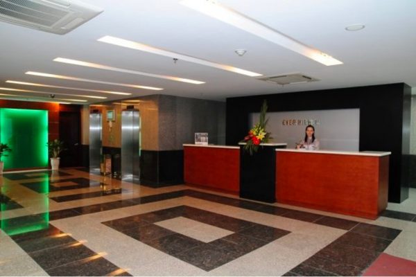 Sảnh Lobby khang trang