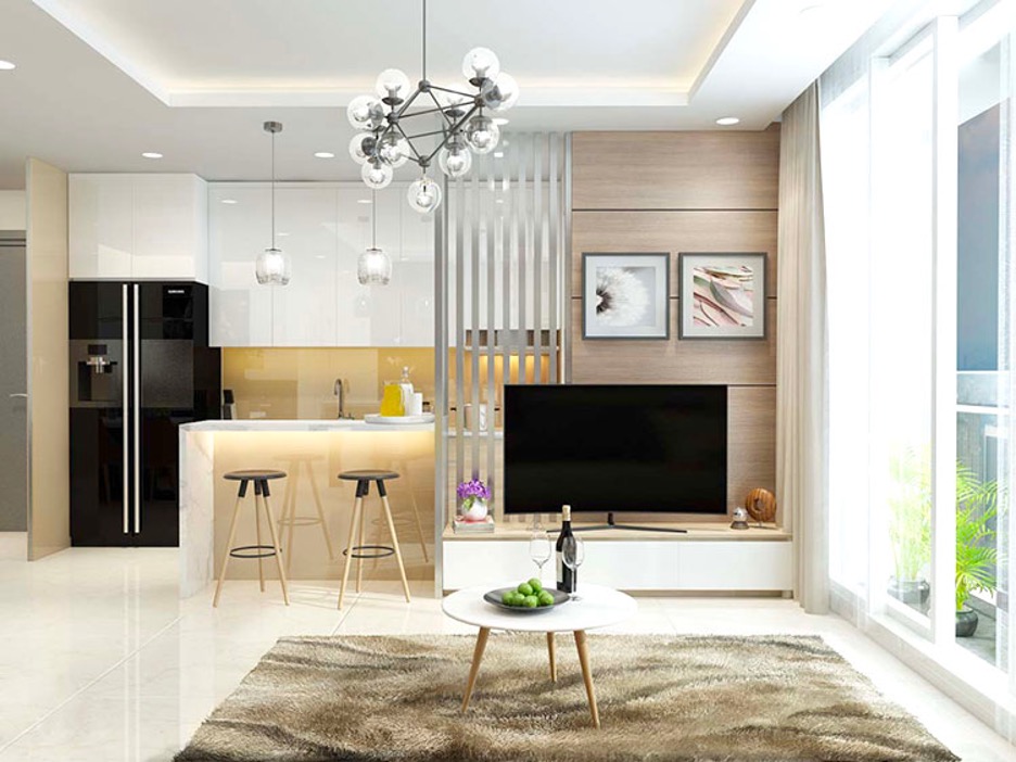 Lựa chọn các gói dịch vụ thiết kế nội thất chung cư phù hợp